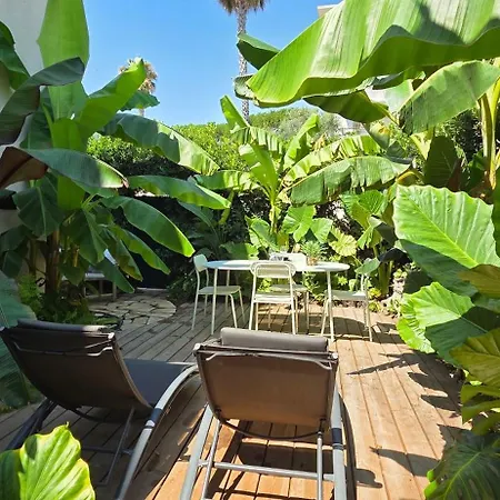 Avec Terrasse Tropicale A 3 Min De La * Антіб